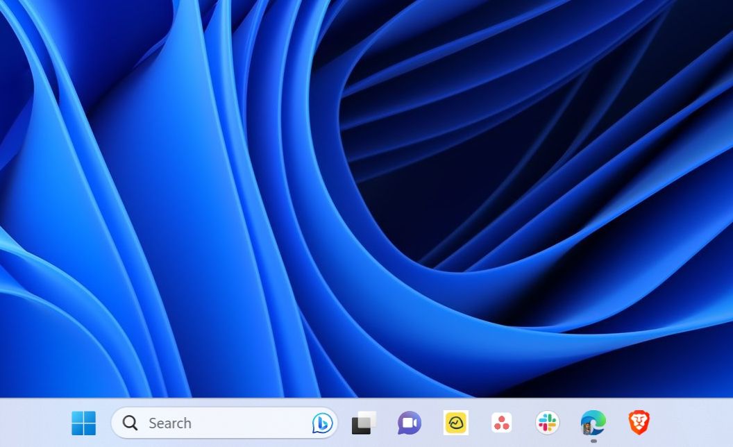 Bing Chat AI trong thanh tìm kiếm Thanh tác vụ