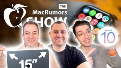MacRumors hiển thị Mark Gurman 15 MBA và watchOS 10 alt