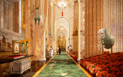 Rendering of Wynn Al Marjan Island - Interior view Rendering of Wynn Al Marjan Island - Interior view