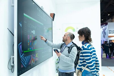 ClassIn, công ty hàng đầu trong ngành về công nghệ giáo dục, đã giới thiệu các giải pháp học tập kết hợp tại BETT Show 2023 (PRNewsfoto/ClassIn)