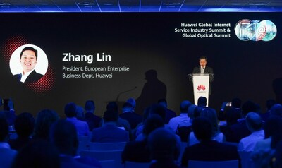 Ernest Zhang, Chủ tịch phụ trách hoạt động kinh doanh của Huawei ở Châu Âu (PRNewsfoto/Huawei)