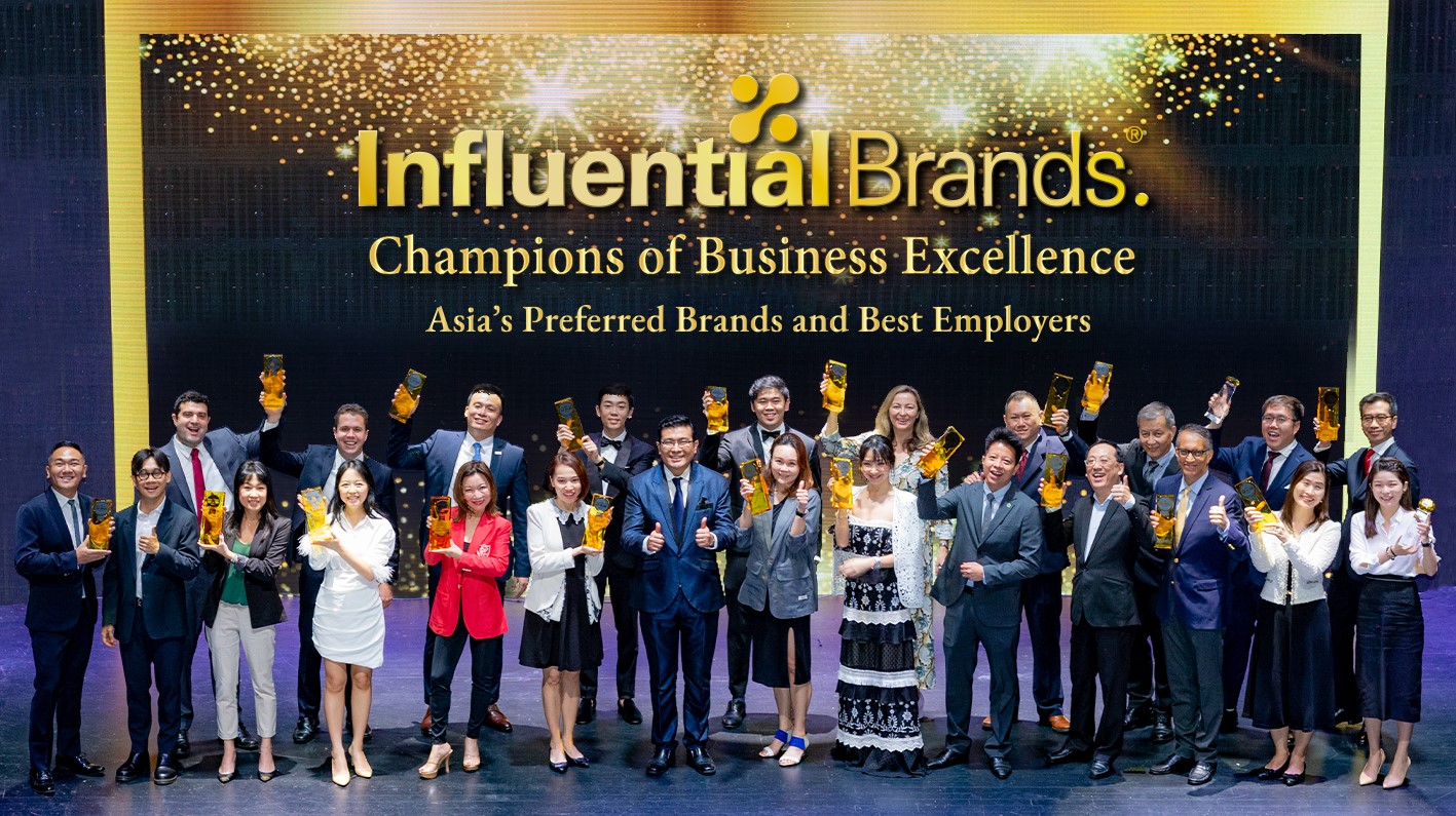 Những người chiến thắng được công nhận tại Nhà hát Capitol ở Singapore