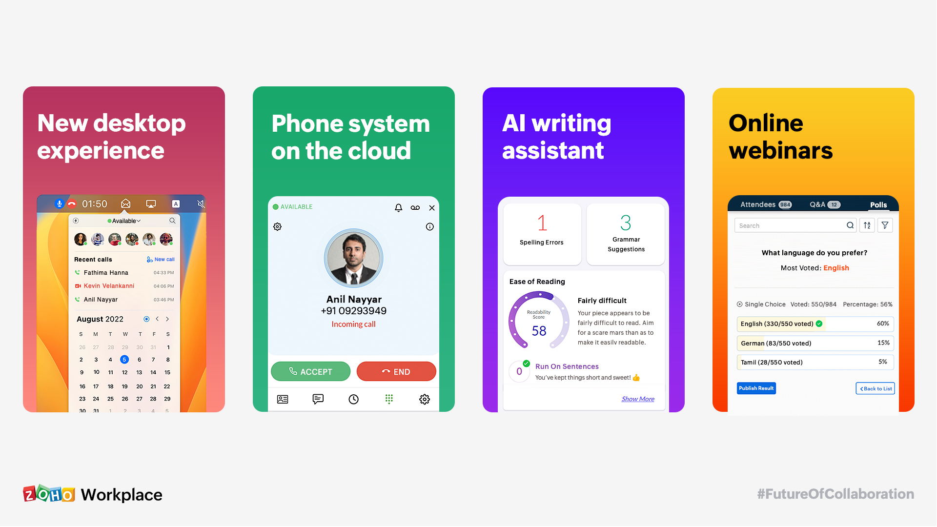 Nam 2022 so luong nguoi dung Zoho Workplace tai Chau TechTimes.vn Năm 2022, số lượng người dùng Zoho Workplace tại Châu Á Thái Bình Dương sẽ tăng 38% so với năm 2021