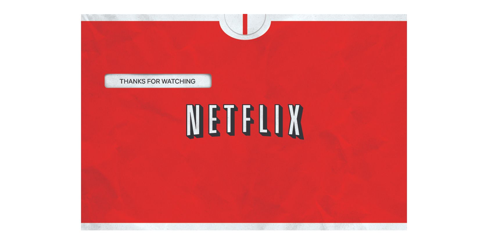 Cảm ơn đã xem phong bì đỏ của Netflix