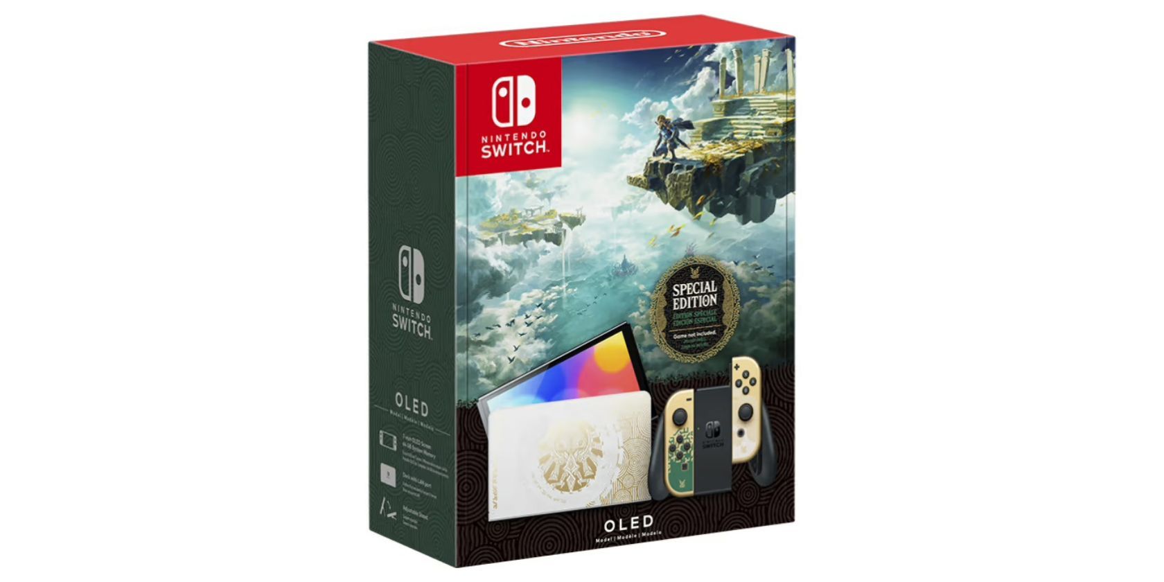 Box Art cho The Legend of Zelda Tears of the Kingdom Edition Nintendo Switch OLED