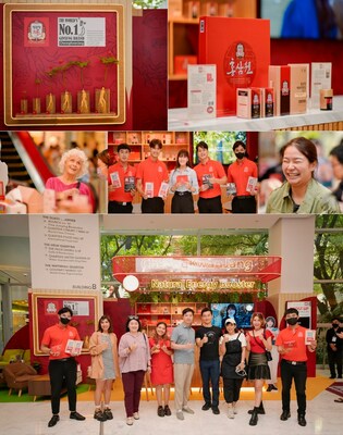 Thương hiệu Nhân sâm Số 1 Thế giới, "CheongKwanJang", tổ chức sự kiện chiến dịch tại EmQuartier ở Bangkok nhân lễ hội Songkran CheongKwanJang Holds a Campaign Event at EmQuartier in Bangkok.