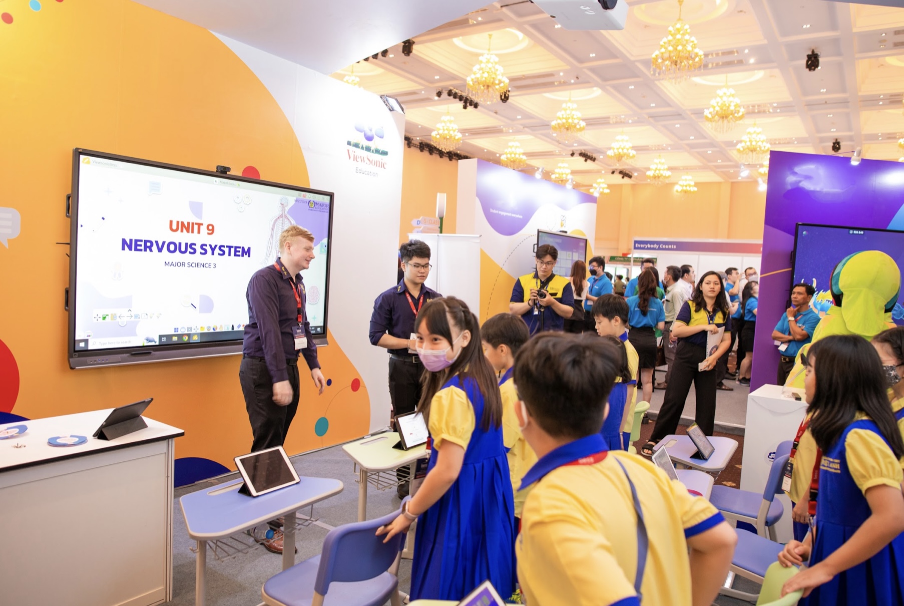 BESS Vietnam 2023: ViewSonic giới thiệu mô hình lớp học thông minh tại