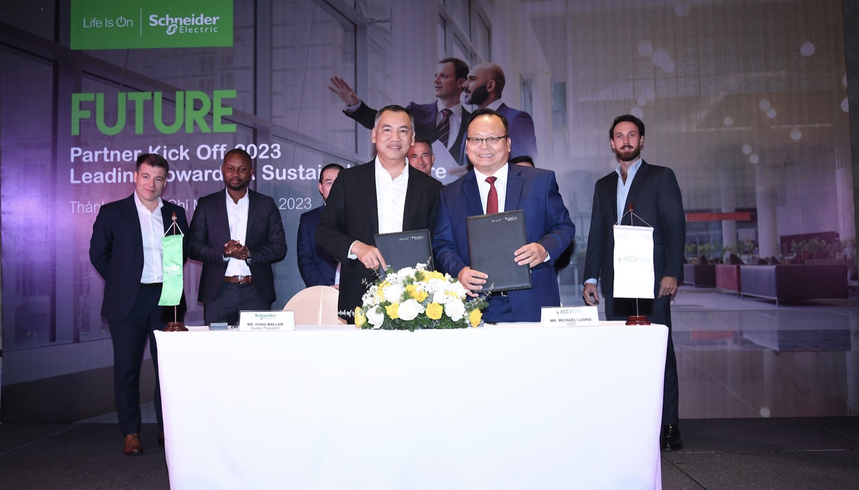 Schneider Electric Việt Nam ký hợp tác với Asia Clean Capital Việt Nam