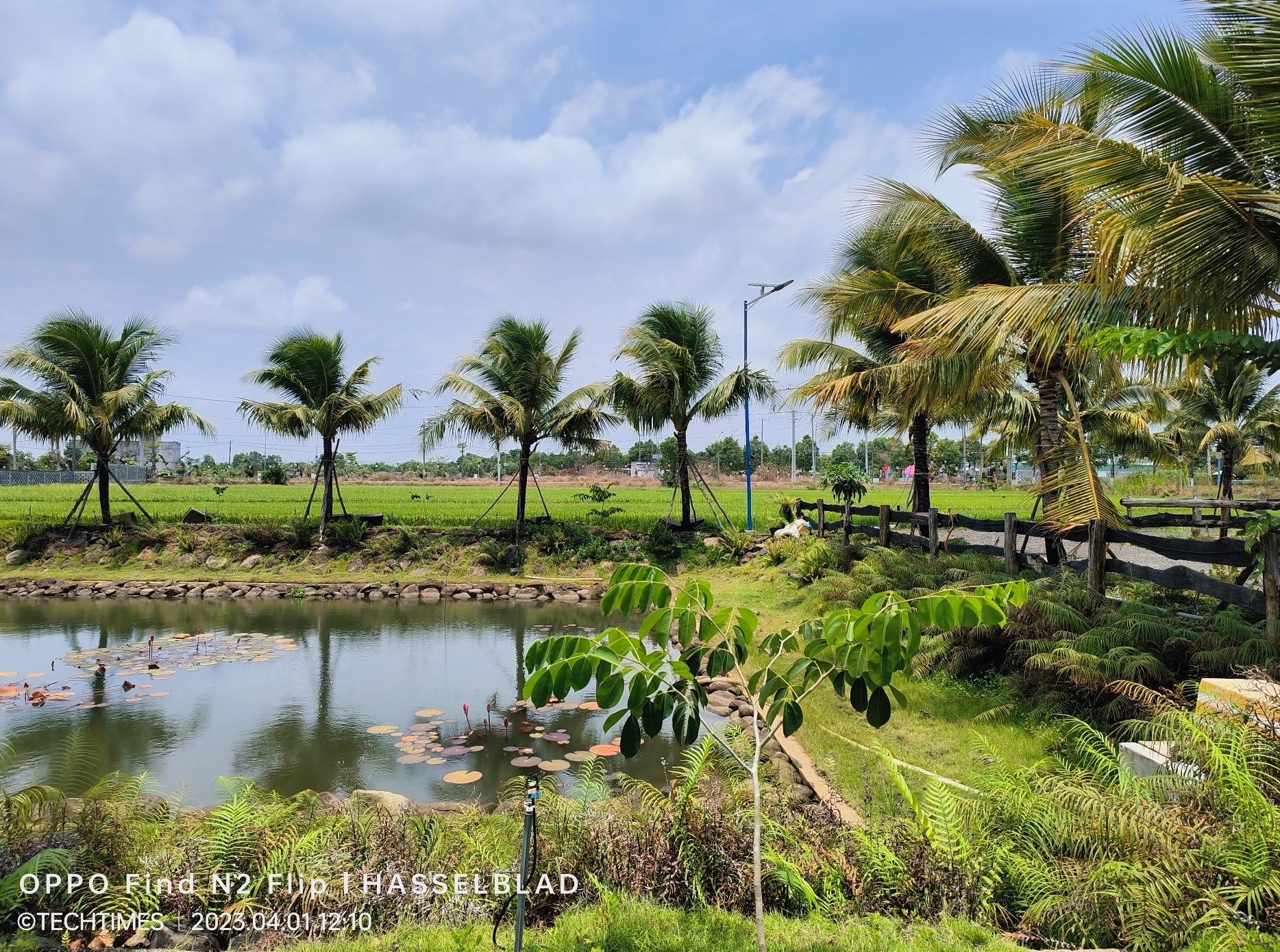 Độ chi tiết cao, bão hoà màu vừa phải là ưu điểm của camera N2 Flip.