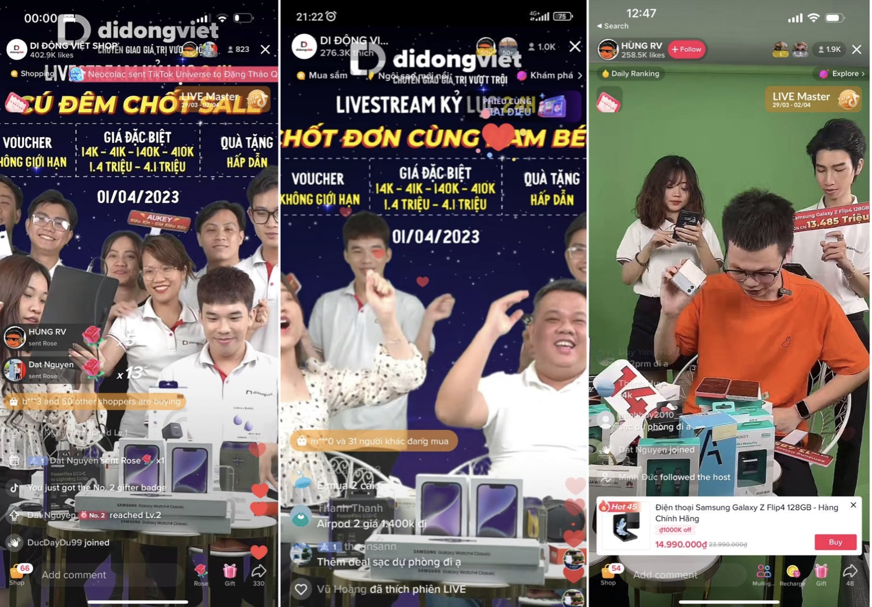 Đại lý bán lẻ công nghệ thu tiền tỷ trong buổi livestream lịch sử suốt 24 giờ
