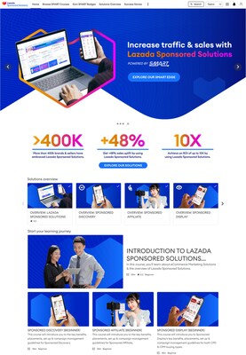 lazadasolutions.com giúp trang bị cho người dùng kỹ năng và chứng nhận cần thiết để tăng trưởng kinh doanh trên Lazada