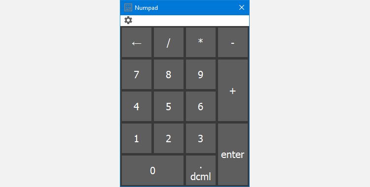 Trình giả lập bàn phím số