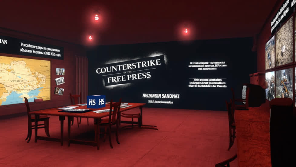 Counter-Strike: Go đang được sử dụng để thông báo cho người Nga về cuộc chiến ở Ukraine Counter-Strike: Go is being used to inform Russians about the war in Ukraine