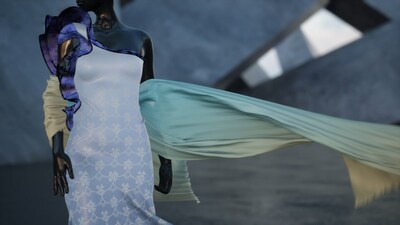 CLO Virtual Fashion và Epic Games cùng nhau đầu tư cho tương lai của thời trang kỹ thuật số Một sản phẩm may mặc kỹ thuật số do CLO sản xuất và chạy trên ứng dụng Unreal Engine (PRNewsfoto/CLO Virtual Fashion)