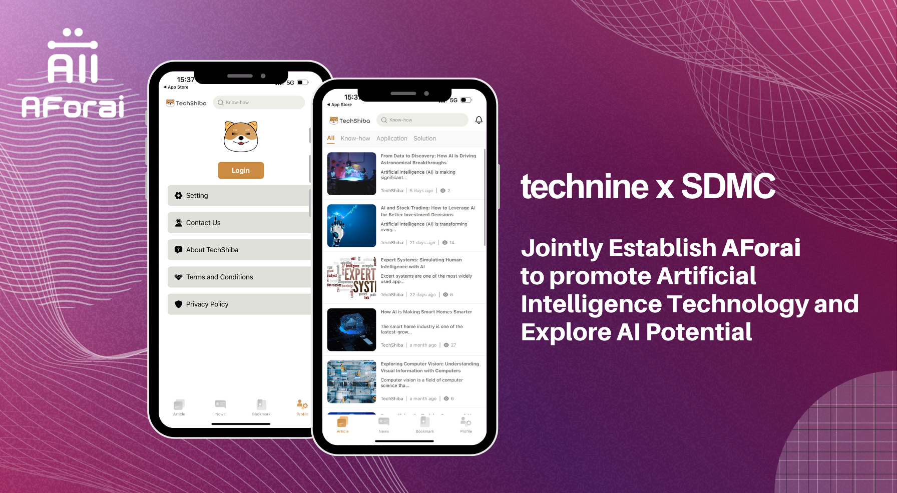 SDMC và technine thành lập liên doanh AForai tập trung vào phát triển các giải pháp trí tuệ nhân tạo SDMC và technine thành lập liên doanh AForai tập trung vào phát triển các giải pháp trí tuệ nhân tạo