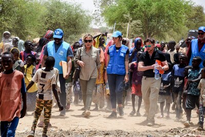 ‘It is imperative to provide immediate access to education for children and adolescents crossing to neighboring countries to flee the brutal conflict in Sudan. This safety net is crucial to address their needs now, protect them and safeguard their futures.’ – Education Cannot Wait Executive Director Yasmine Sherif.