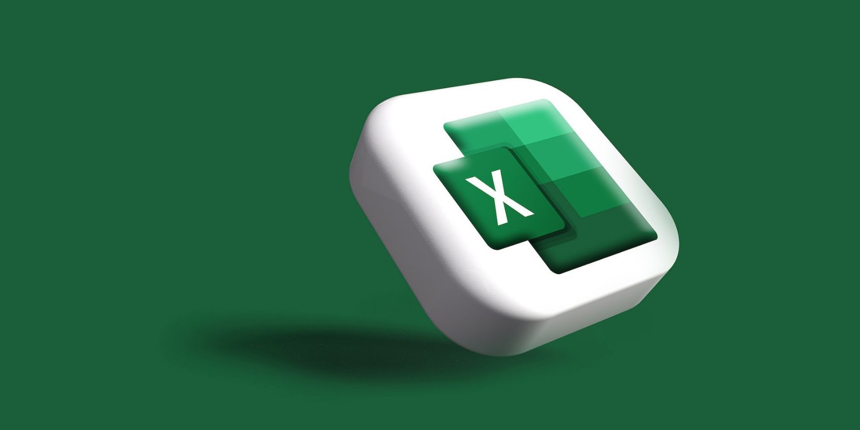 Cách sử dụng hàm ISNUMBER trong Excel 3d Excel Icon on green background