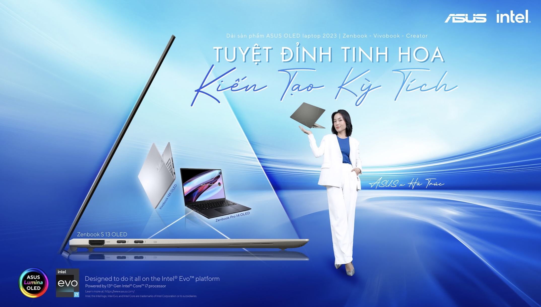 ASUS ra mắt loạt laptop 2023 tinh thần “Tuyệt đỉnh tinh hoa, kiến tạo kỳ tích” ASUS ra mắt loạt laptop 2023 tinh thần “Tuyệt đỉnh tinh hoa, kiến tạo kỳ tích”