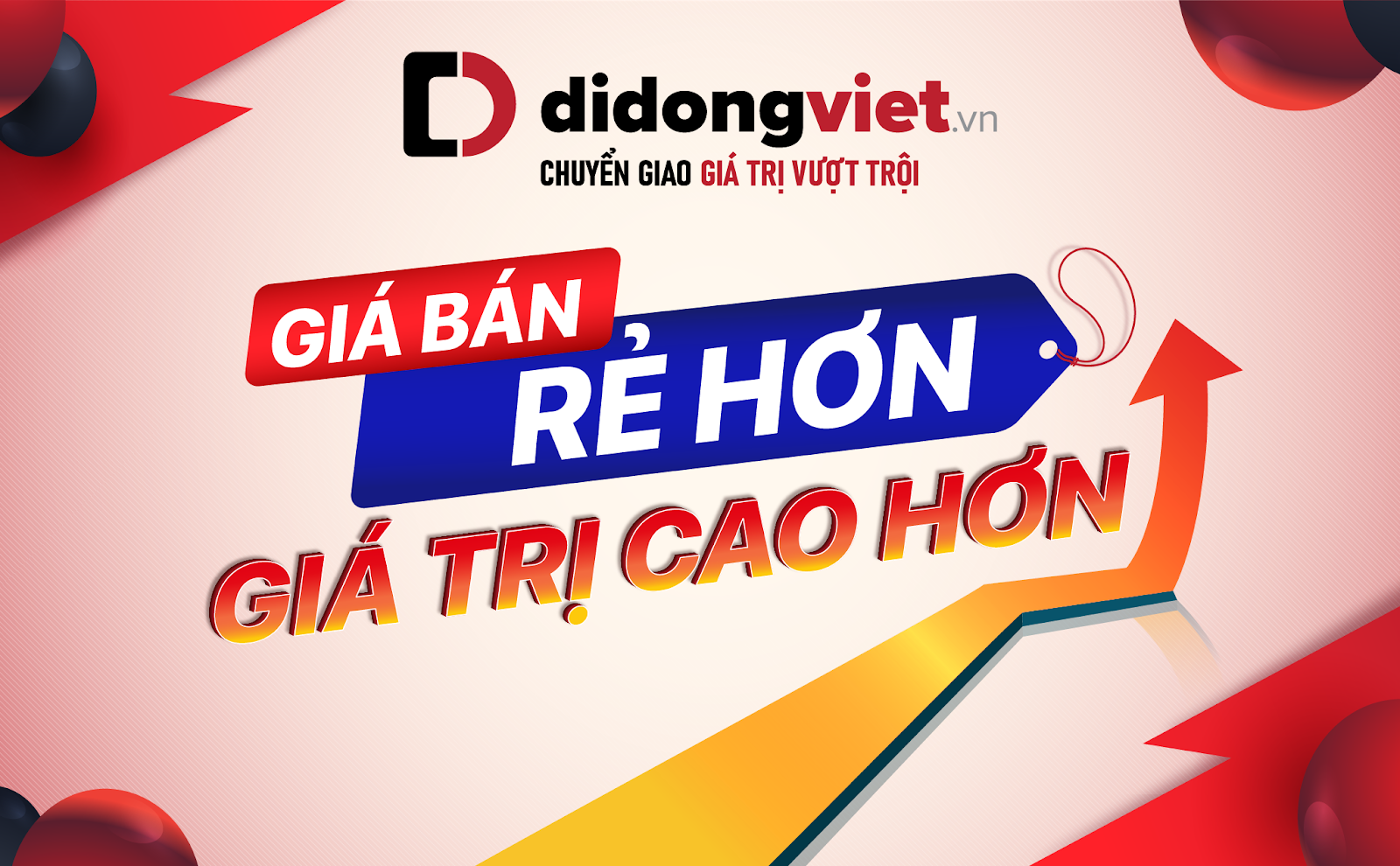 Vì sao Di Động Việt "hô hào" giá bán rẻ hơn, giá trị cao hơn? TechTimes Vietnam Chỉ tại Di Động Việt, giá bán rẻ hơn, giá trị cao hơn