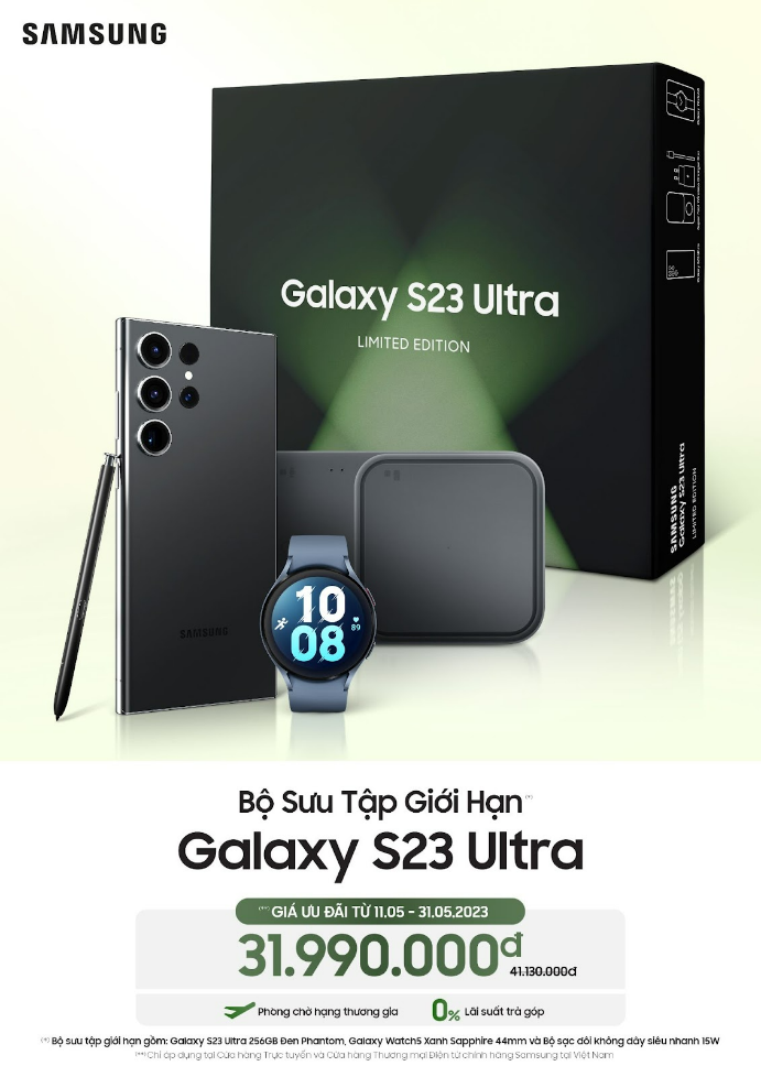 Samsung ra mắt bộ sưu tập giới hạn Galaxy S23 Ultra