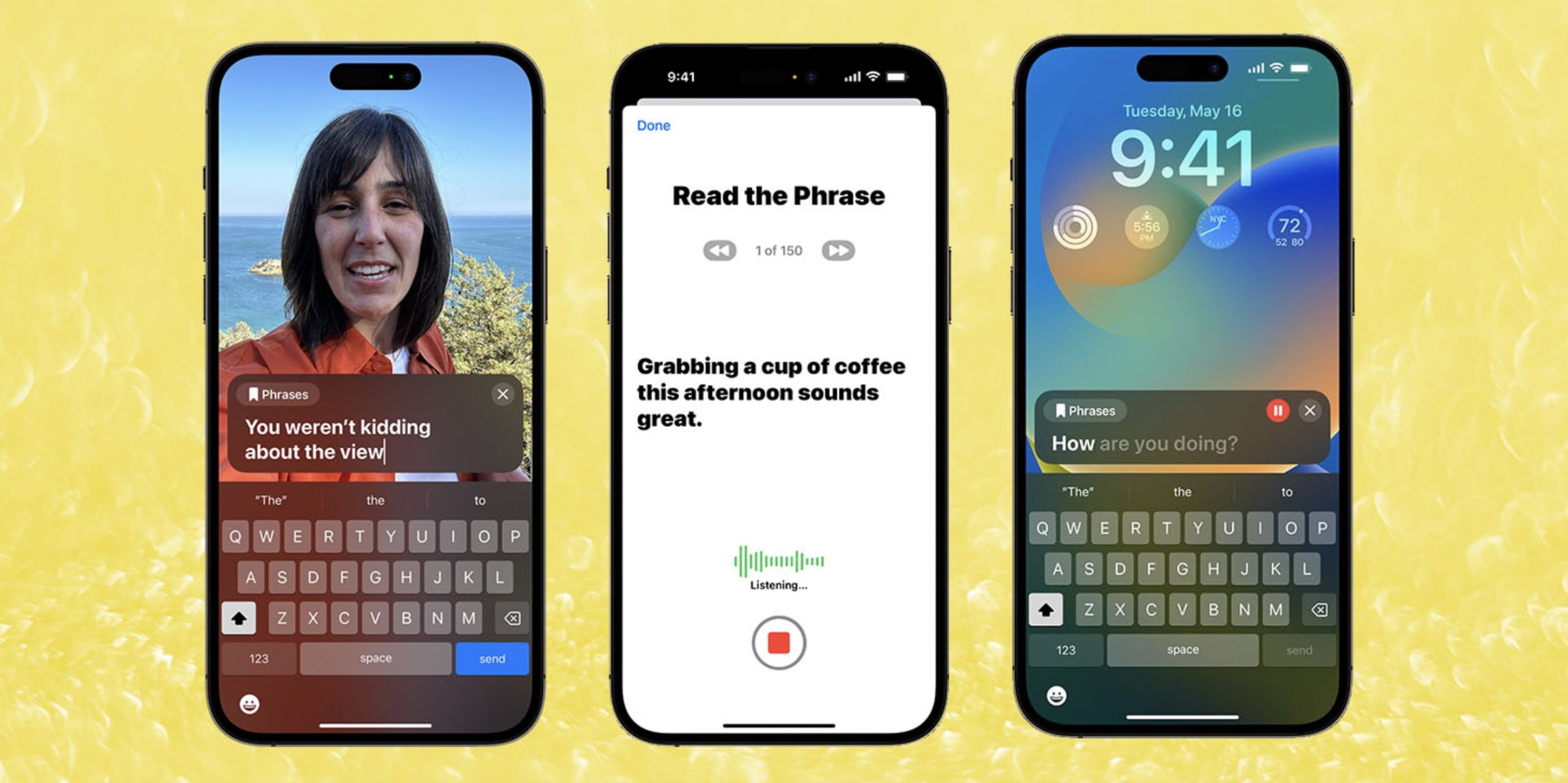 Apple sắp tung các tính năng Live Speech, Personal Voice mới cho người khuyết tật