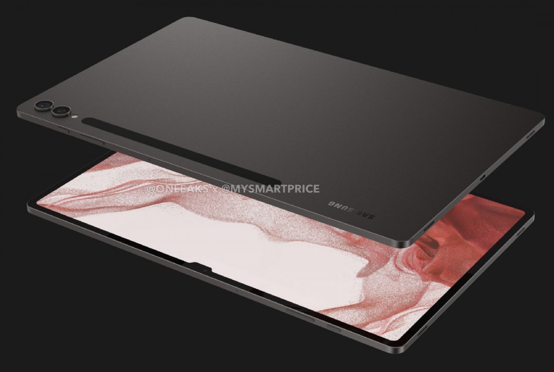 Ảnh render Galaxy Tab S9 Ultra