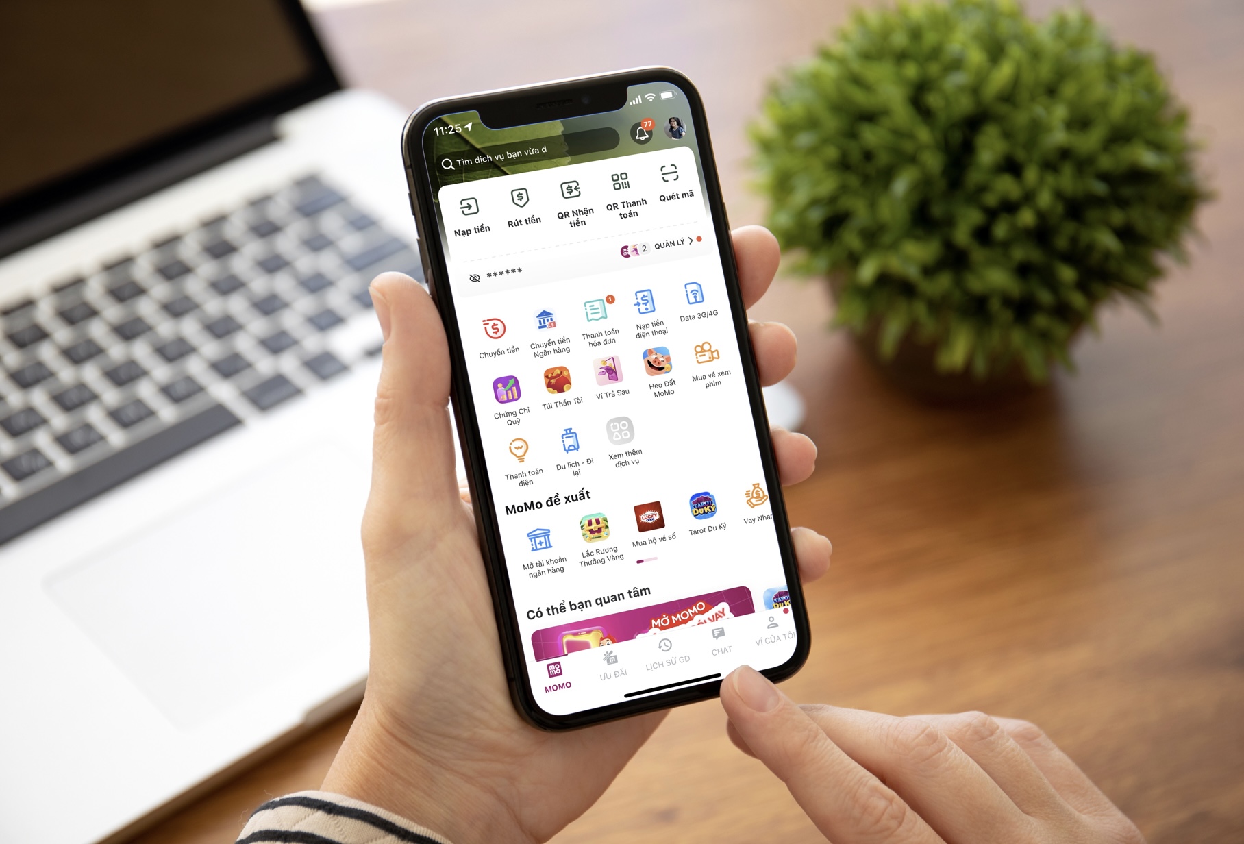 MoMo mang đến các lựa chọn thanh toán linh hoạt cho người dùng khi mua sắm trên Apple Store trực tuyến tại Việt Nam.