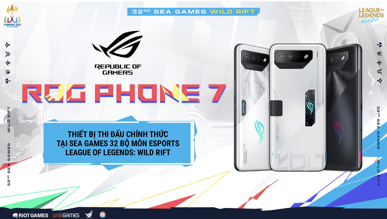 ASUS ROG tài trợ thiết bị cho bộ môn eSports tại SEA Games 32