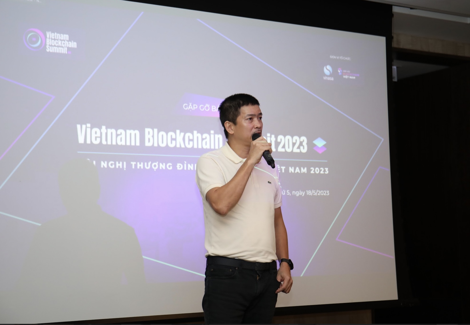 Ông Phan Đức Trung, Phó chủ tịch Hiệp hội Blockchain Việt Nam