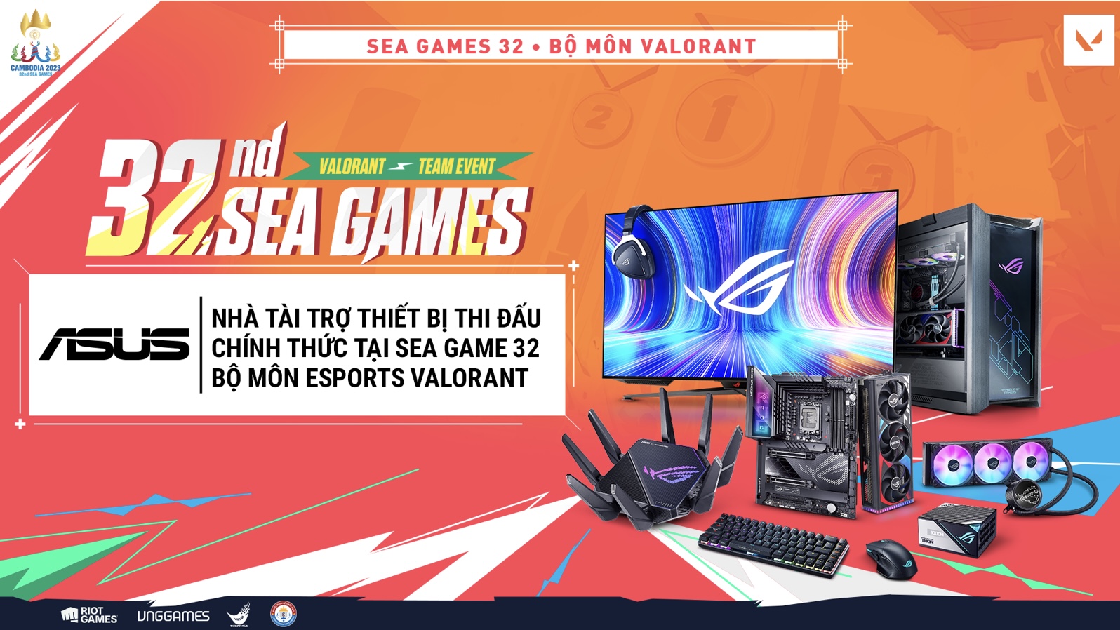 image 9 TechTimes Vietnam ASUS ROG tài trợ thiết bị cho bộ môn eSports tại SEA Games 32