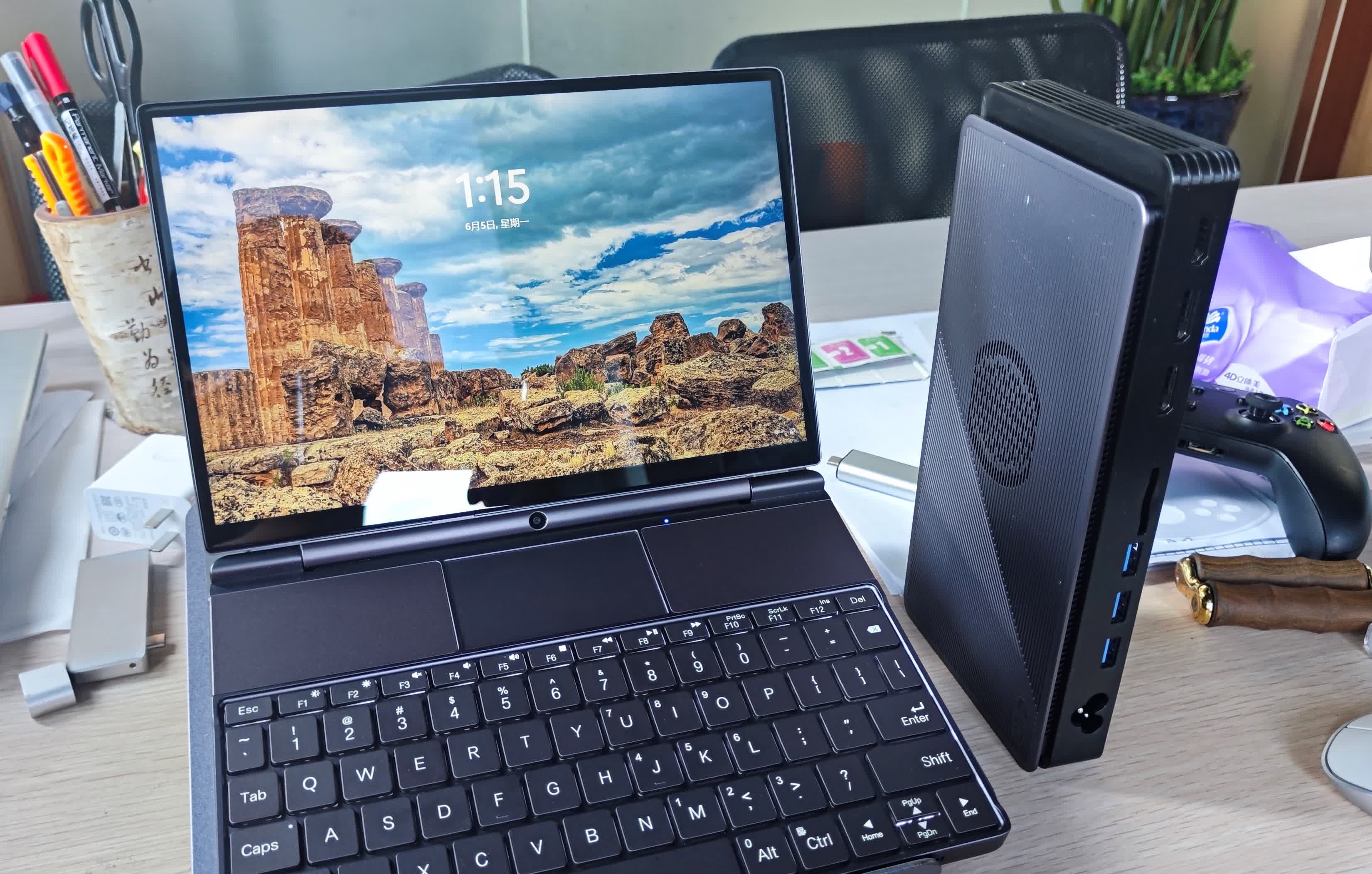 1686159603 359 GPD hoat dong tren de gan GPU ben ngoai nho TechTimes Vietnam GPD hoạt động trên đế gắn GPU bên ngoài nhỏ gọn cho máy tính xách tay và bảng điều khiển cầm tay