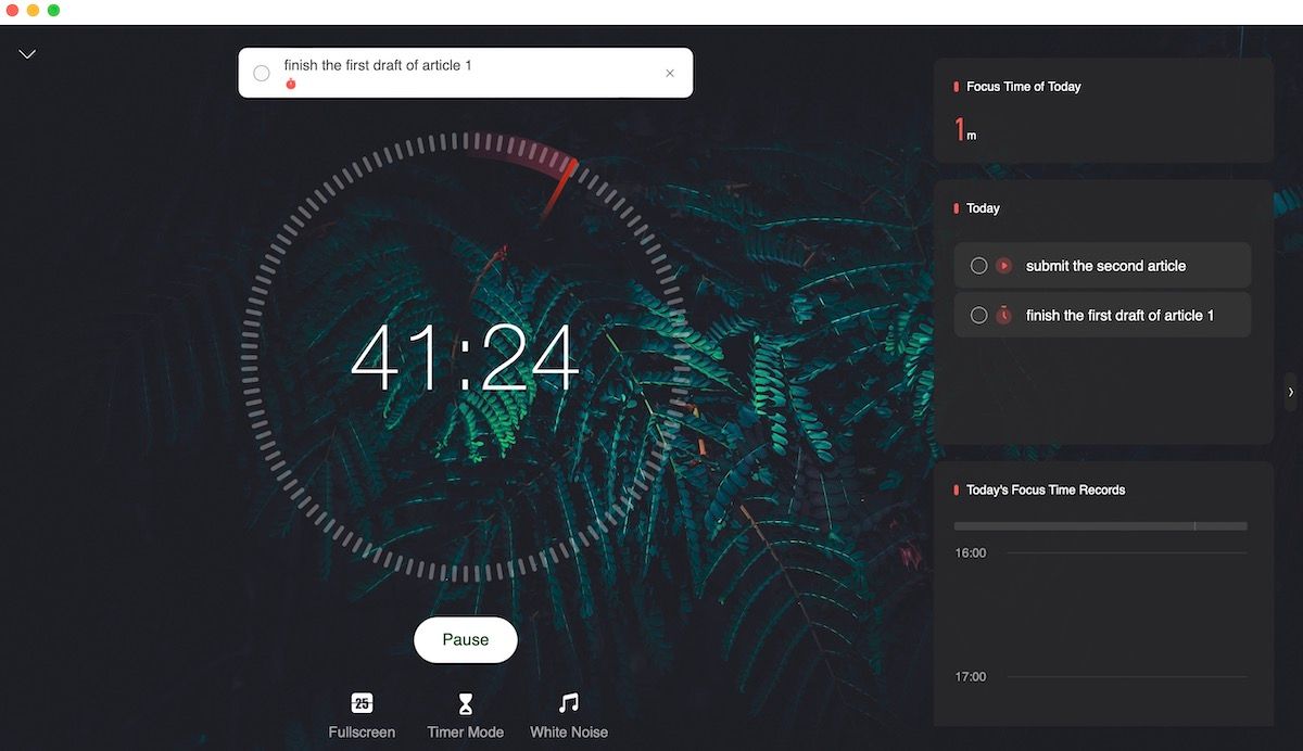 nhiệm vụ pomodoro
