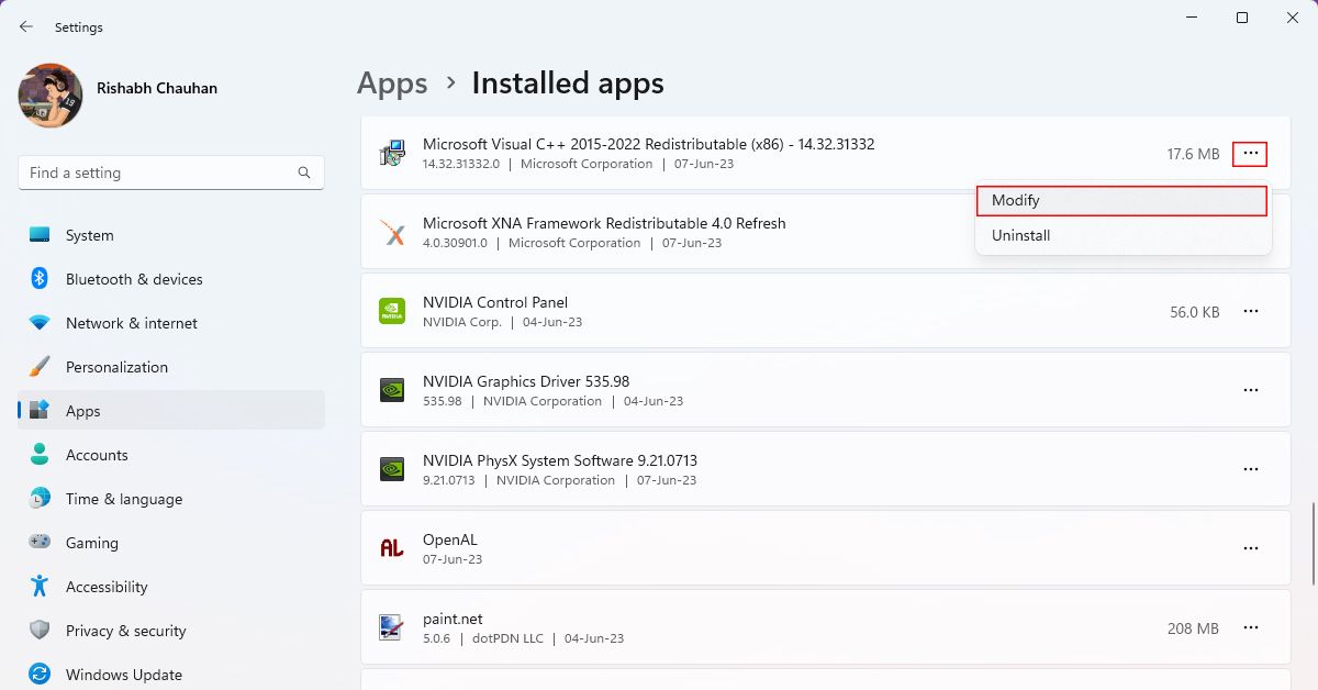 Tùy chọn gói Microsoft Visual