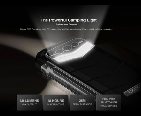 Tính năng của đèn cắm trại Doogee S100 Pro
