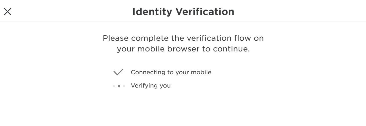 Cửa sổ xác minh danh tính Xác minh tuổi của tôi trên trang web Roblox