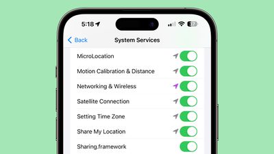 vi định vị ios 17