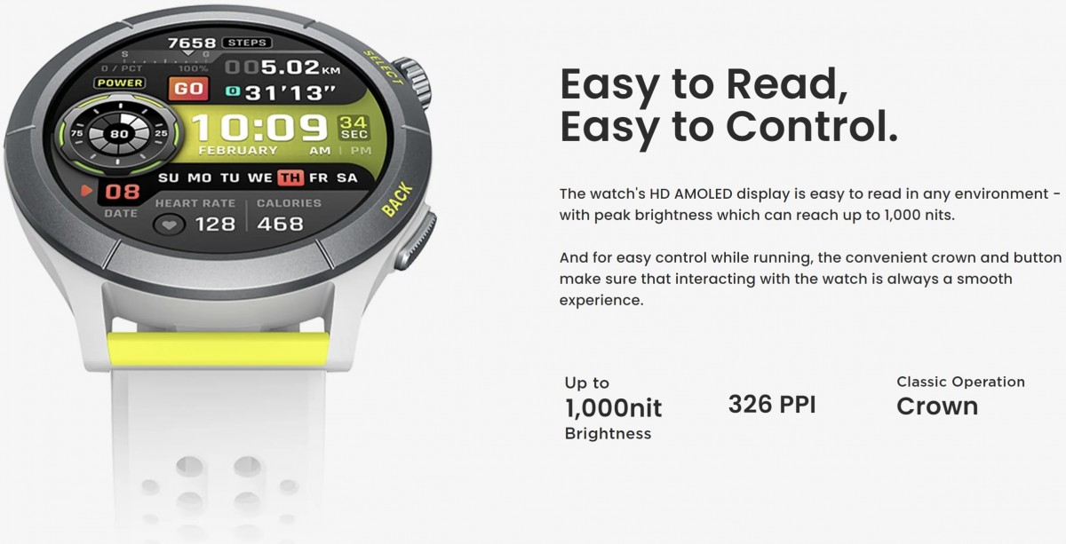 Amazfit Cheetah và Cheetah Pro được công bố dành cho người chạy bộ với vương miện cổ điển và GPS băng tần kép