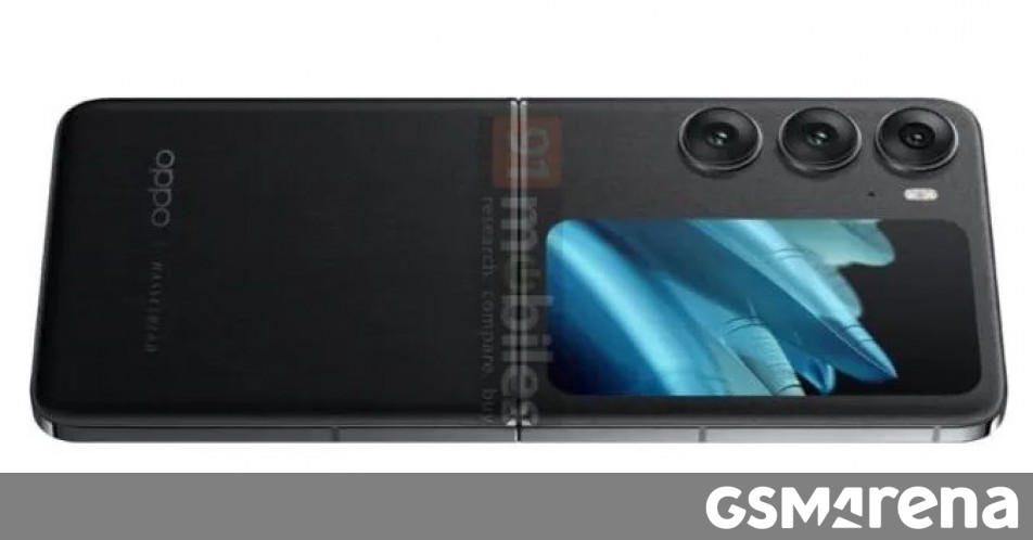 Kết xuất rò rỉ của Oppo Find N3 Flip cho thấy một camera phụ