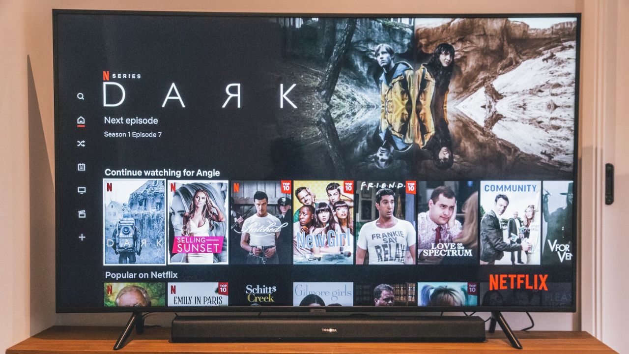 Đã mở ứng dụng Netflix trên Smart TV