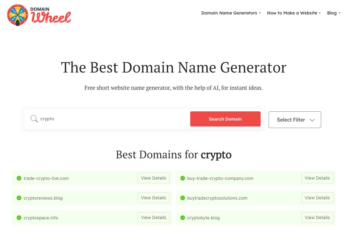 bánh xe tên miền