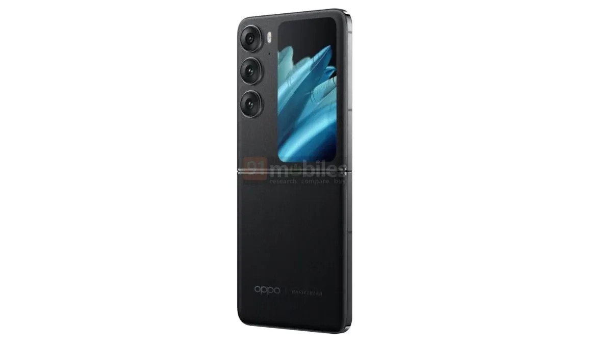 Kết xuất rò rỉ của Oppo Find N3 Flip cho thấy một camera phụ