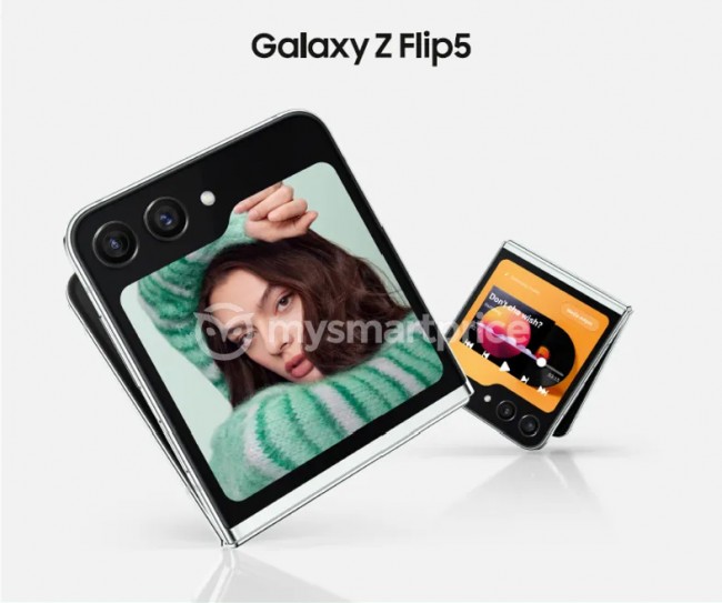 Hình ảnh quảng cáo Samsung Galaxy Z Flip5