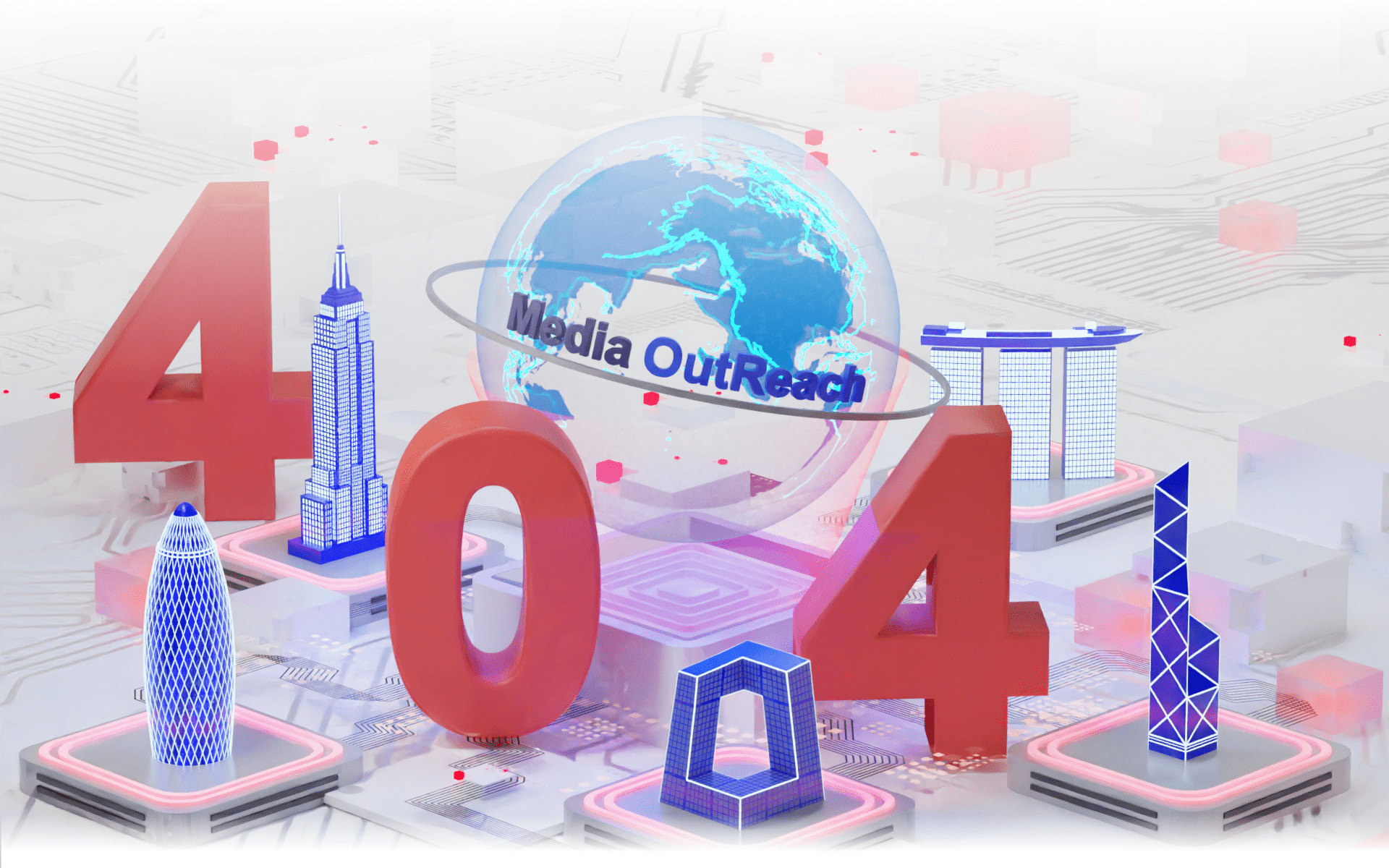 Media OutReach 404 Banner