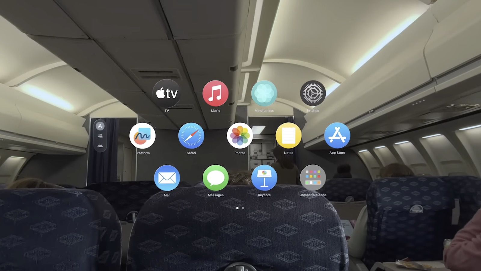 Apple Vision Pro có tính năng 'Chế độ du lịch' để có trải nghiệm trên máy bay tốt hơn