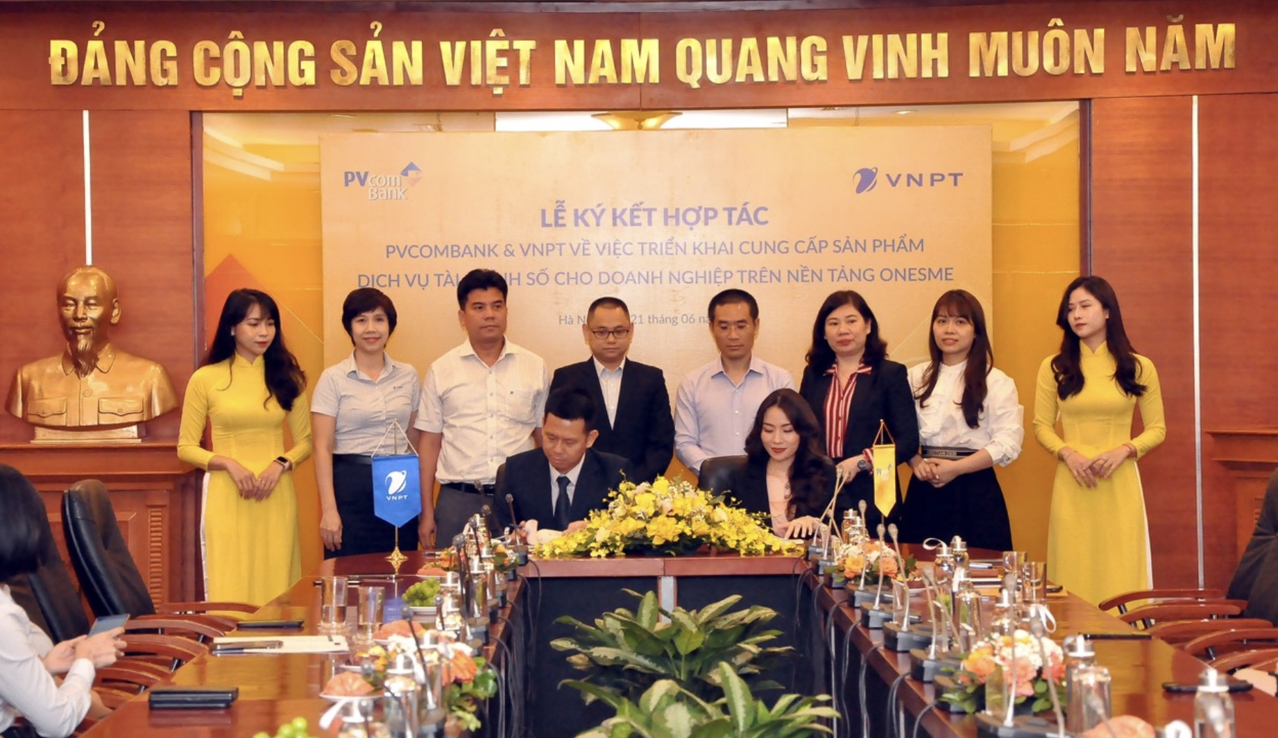 VNPT hợp tác PVcomBank cung cấp các giải pháp tài chính số cho doanh nghiệp TechTimes Vietnam VNPT hợp tác PVcomBank cung cấp các giải pháp tài chính số cho doanh nghiệp