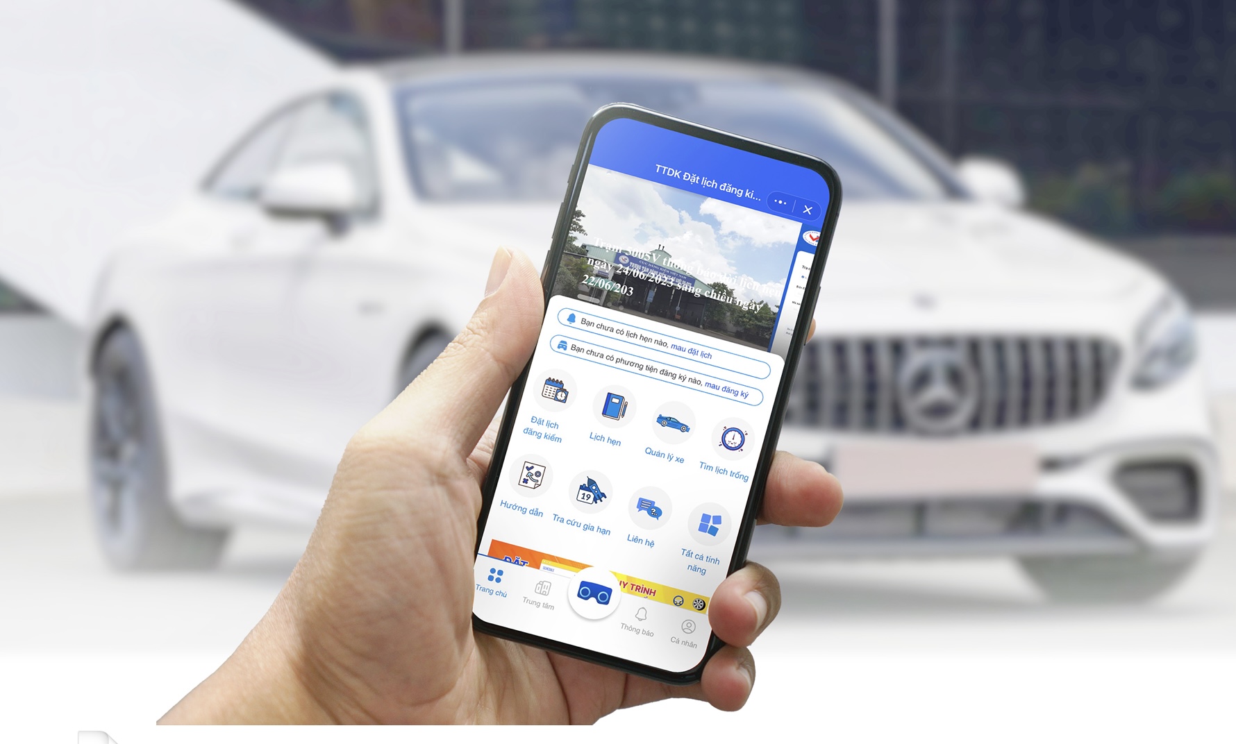 Có thể gia hạn hoặc đặt lịch đăng kiểm phương tiện trên Zalo TechTimes Vietnam Mini app “TTDK Đặt lịch đăng kiểm” trên Zalo được kỳ vọng sẽ tiếp cận nhiều người dân, bác tài nhờ tính tiện lợi, nhanh chóng