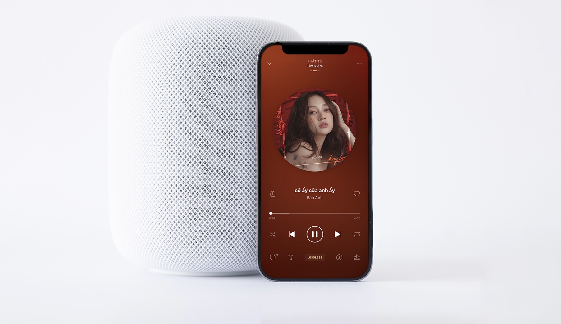 Người dùng có thể nghe nhạc trực tuyến với chất lượng lossless trên Zing MP3. 
