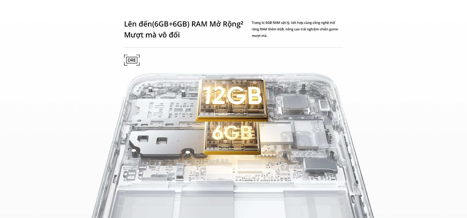 Không cần xóa file khi đầy bộ nhớ, và lưu thật nhiều game nhờ bộ nhớ 6+128GB đứng đầu tầm giá