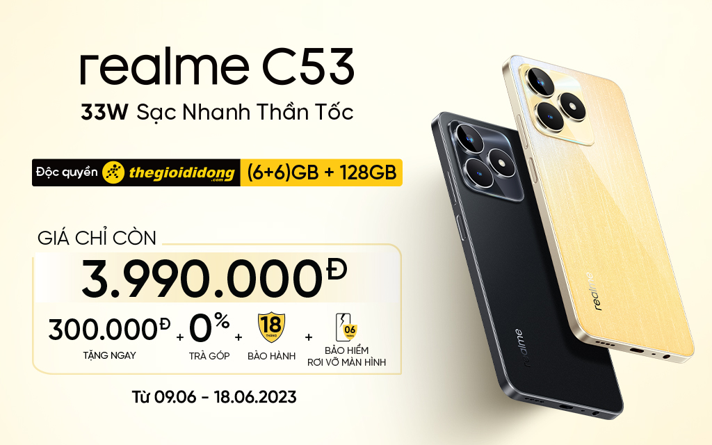 image 36 TechTimes Vietnam realme C53 chính thức mở bán tại Thế Giới Di Động, giá 3,99 triệu đồng