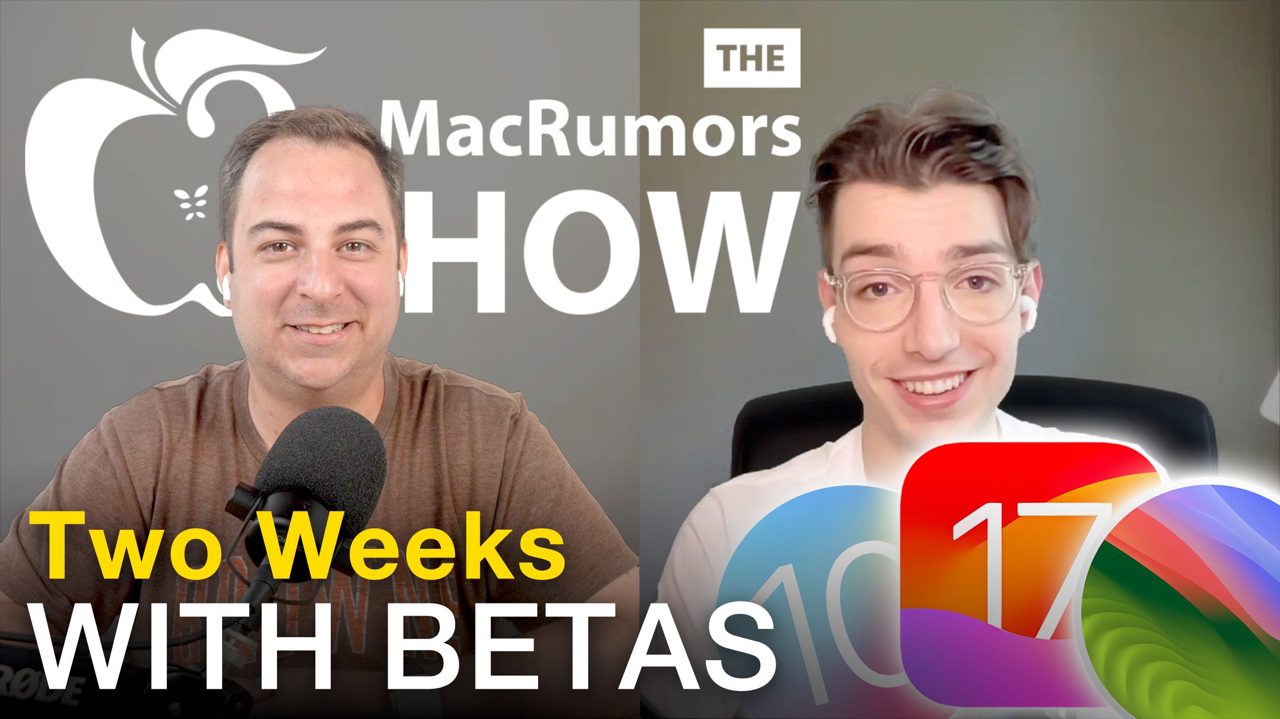 The MacRumors Show: Hai tuần sử dụng watchOS 10, iOS 17 và macOS Sonoma